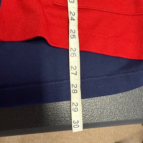 VTG Company Collection Color Block Cardigan Embroidered Preppy Academic Size XL - Picture 4 of 8